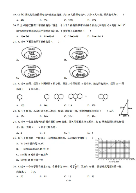 做深圳小升初往年真题,到底有什么用?附往年深圳小升初真题卷八 第4张