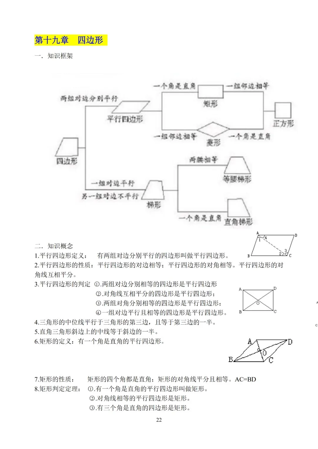 初中数学超详细知识点汇总!全六册!中考必备! 第23张
