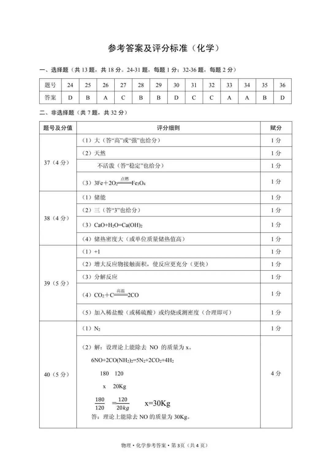 2026九年级下 湖北荆州二模试卷-化学卷及答案 第10张