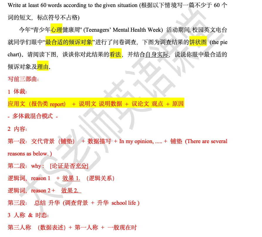 中考英语图表报告作文“破题密钥”:揭秘新教材与命题的深度关联 第11张