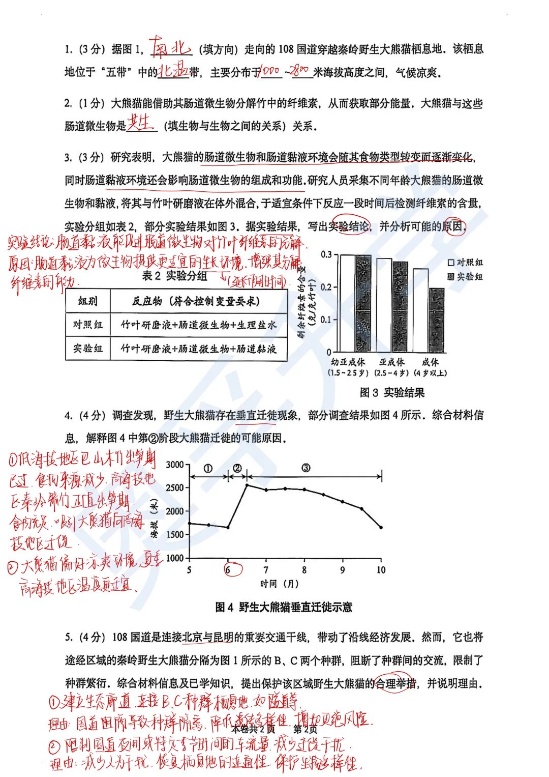对答案!最全2026中考二模10区试卷&答案!<杨浦/闵行/静安/虹口/徐汇等> 第75张