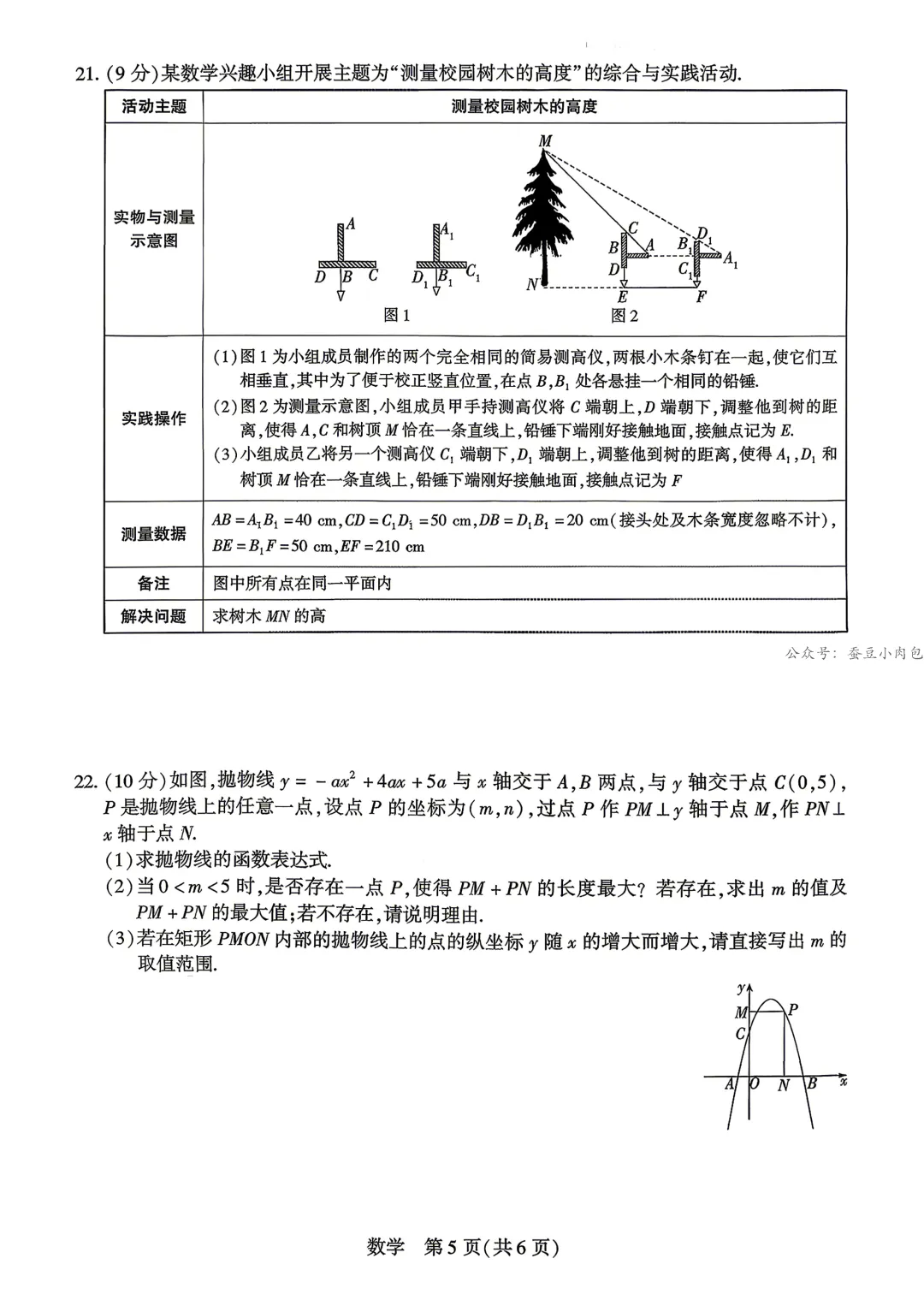 2026年河南中考模考九年级阶段性评价(四)试卷【DC原创】 第6张