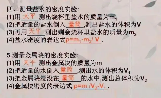 中考物理:考点复习大梳理!这个框架图很有用! 第11张