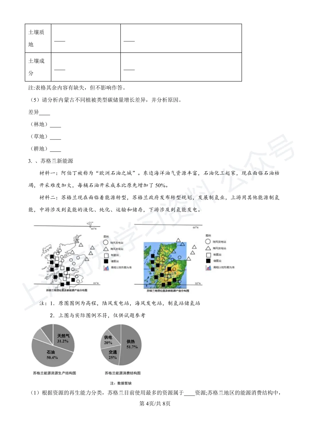 2025等级考真题卷、26届高三二模卷答案!已更新! 第38张