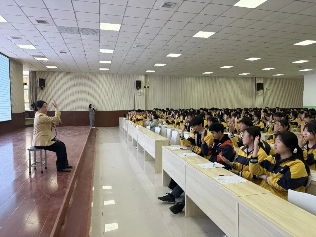 轻装上阵 逐梦中考 | 团县委暖心讲座助力一中少年迎战中考 第25张