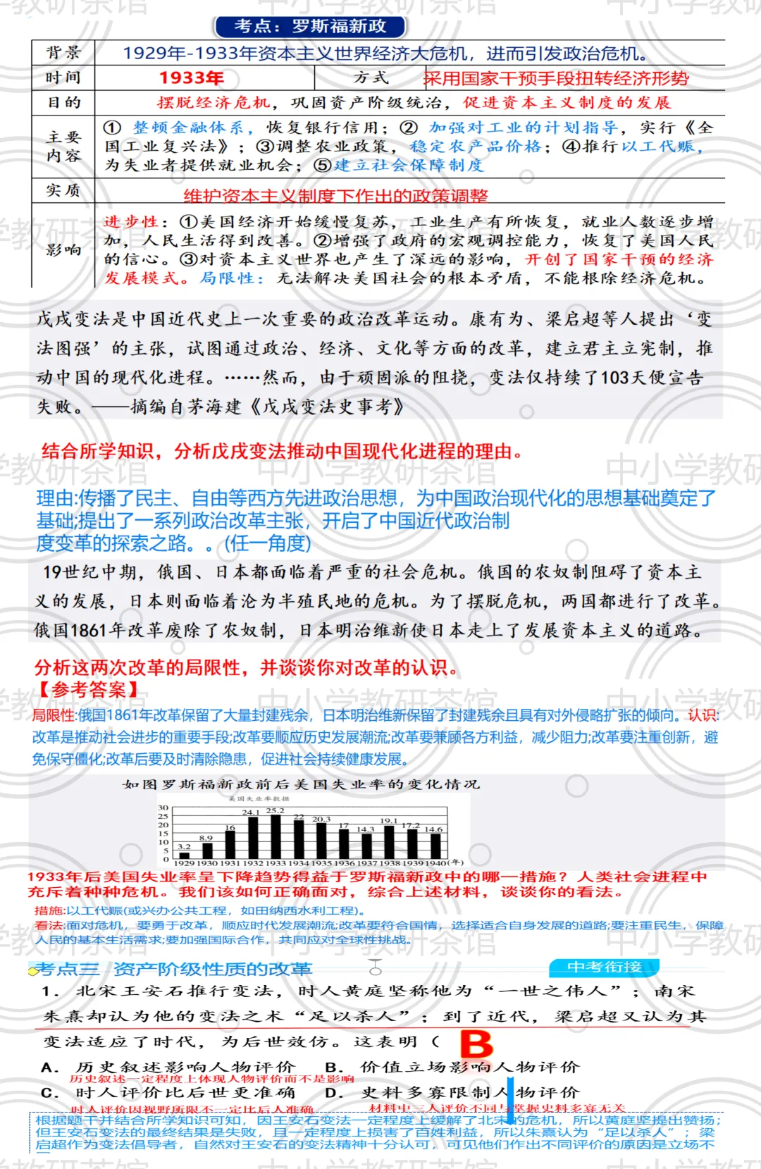 从雅典到深圳:这堂中考历史公开课,把“改革”讲透了|2026年中考历史复习专题《 中外重大改革》复习课 第6张