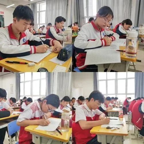 【校园动态】南宫市职教中心高三年级举行模拟考试暨语数英学科质量分析会 第6张