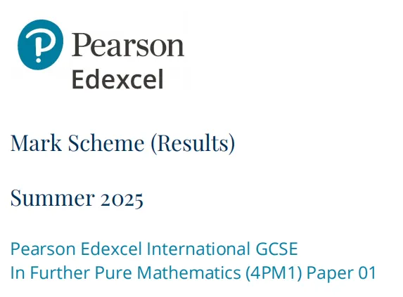 爱德思考试局,2025年IGCSE数学真题及答案解析,免费领取 第3张