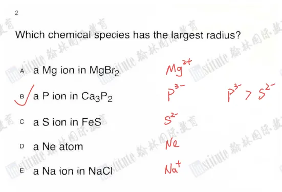 【无偿】2026年CCC化学竞赛真题+答案+解析已出! 第2张