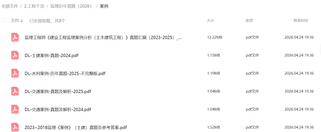 2025-2018历年监理工程师考试真题及解析(持续更新,免费下载) 第4张