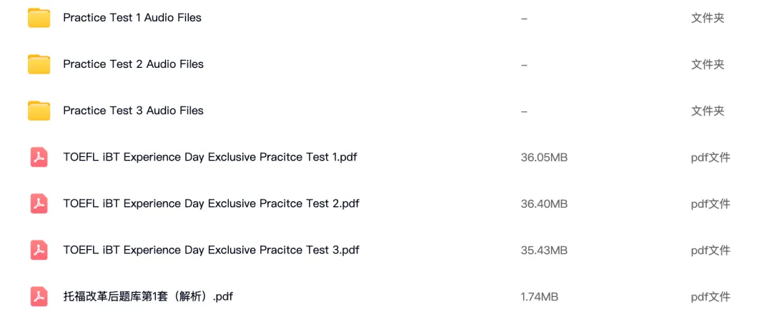 2026新托福15套完整版真题(含TPO1-6+付费真题)可领取! 第6张