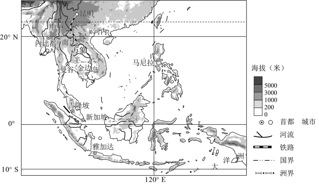 2026最新中考模拟地理试卷2—3 第7张