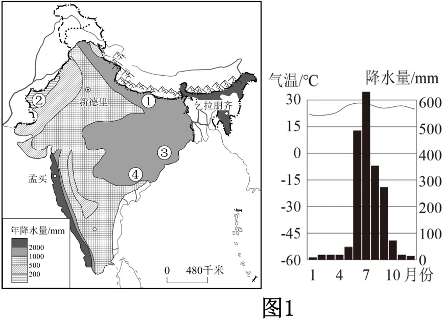 2026最新中考模拟地理试卷2—3 第8张