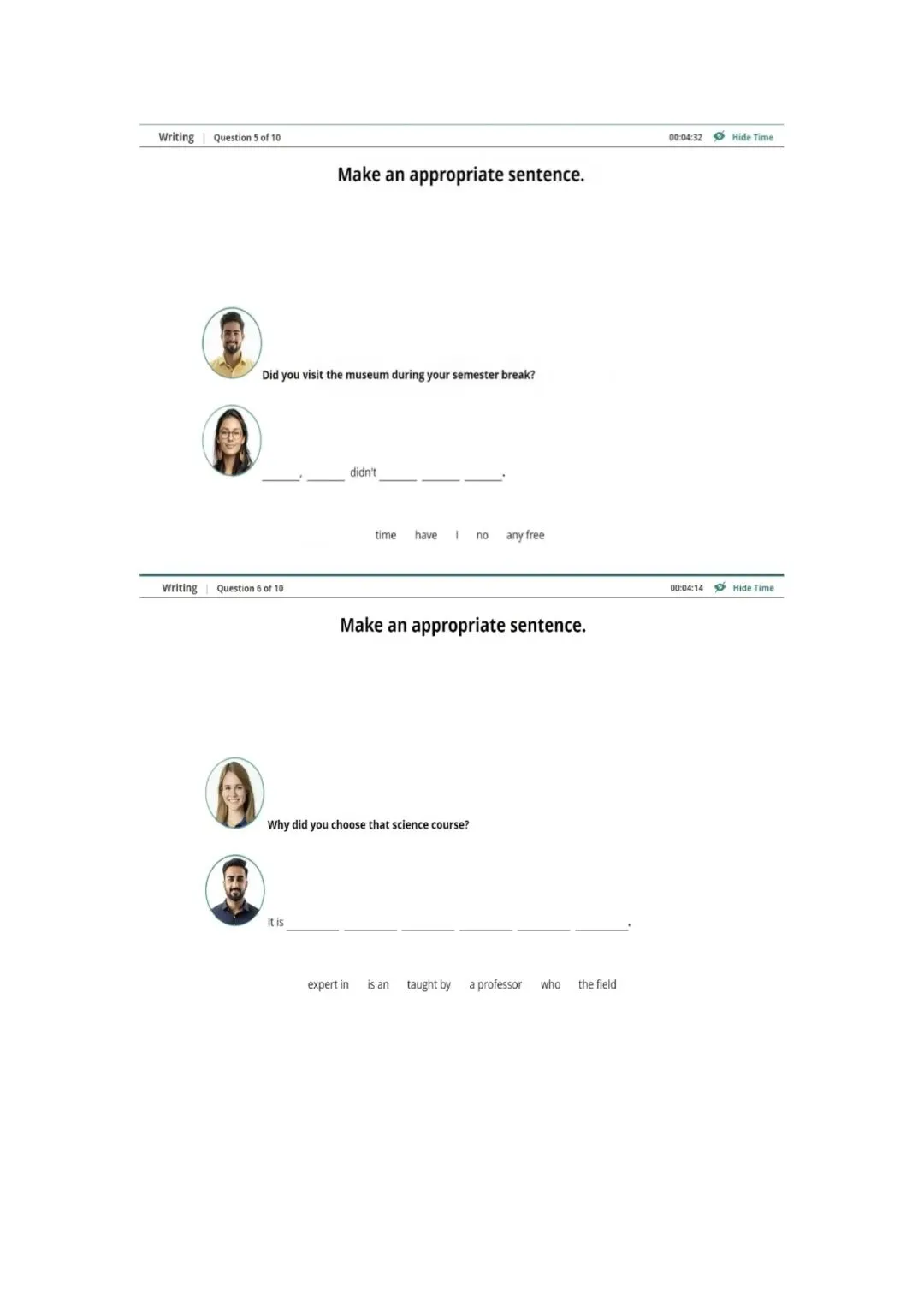 新托福第044套20260411真题(图片版) 第50张