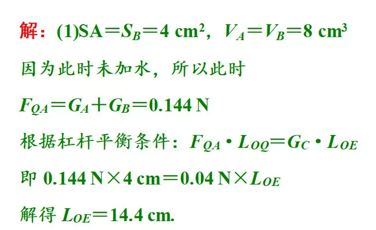 中考物理常考经典压轴题题型 第4张