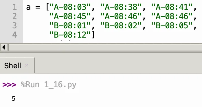 【真题回顾•第十三期】2022年01月浙江省信息技术选考真题Python改编 第4张