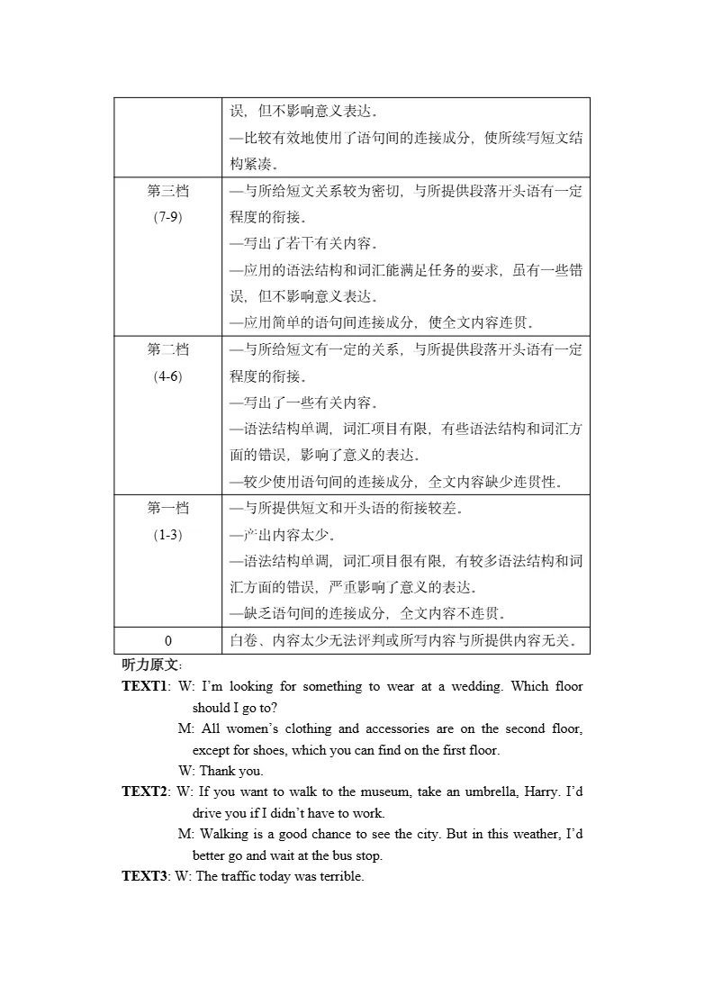 试卷分享:北斗联盟高一英语试卷 第15张