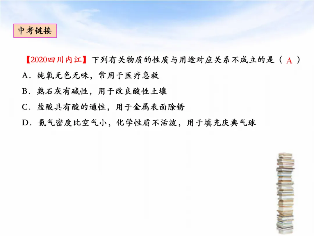 中考专题复习——化学基本概念和原理专题 第4张