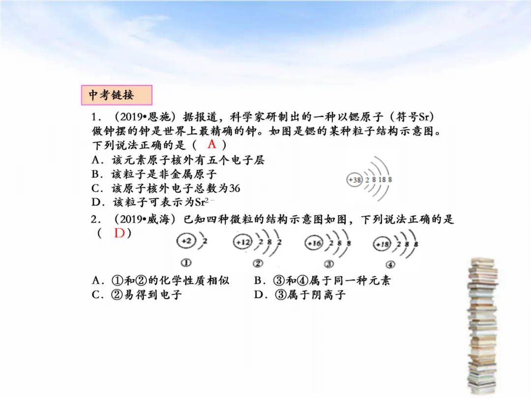 中考专题复习——化学基本概念和原理专题 第20张