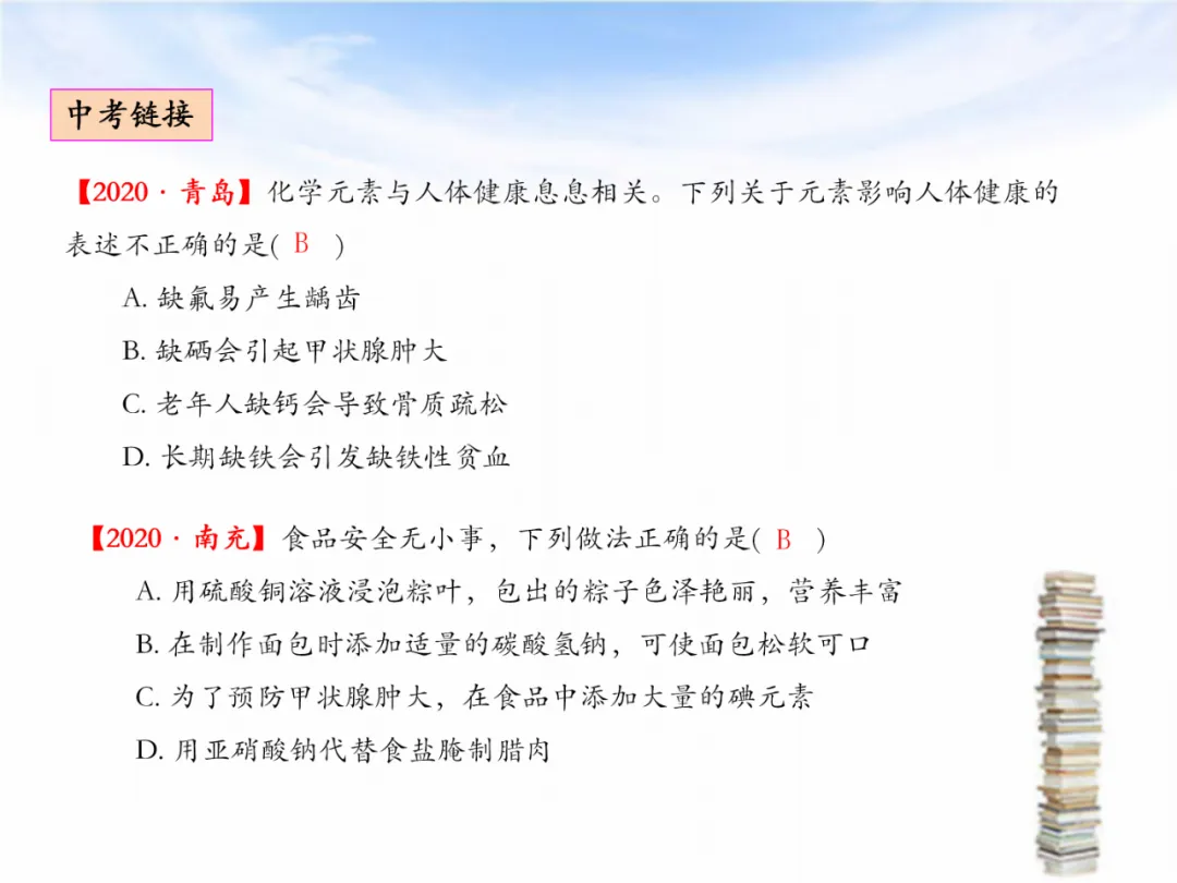 中考专题复习——化学基本概念和原理专题 第60张