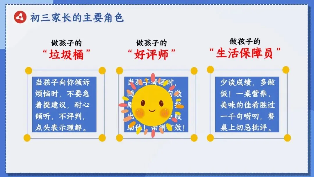 初三中考冲刺家长会这样开,很暖心! 第45张