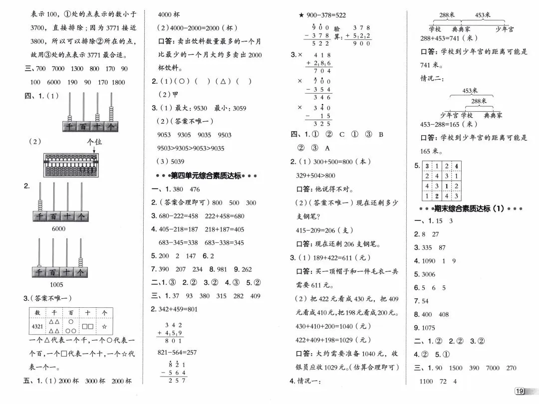 26春《典中点-试卷》人教数学2下,电子版可下载免费 第19张