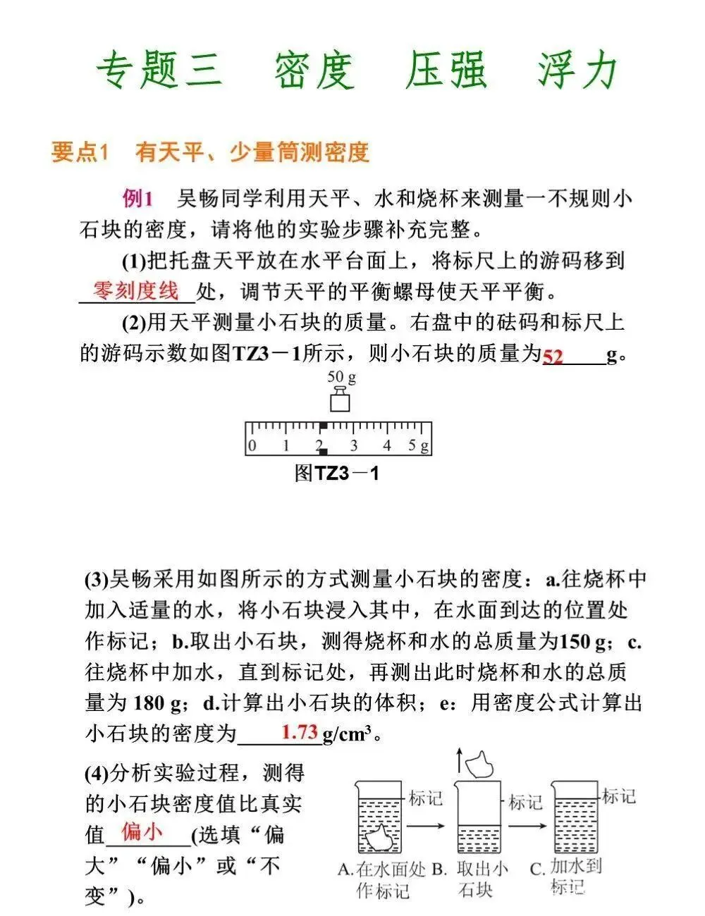 中考物理冲刺专题总复习! 第11张