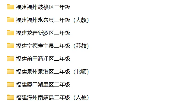 福建省小学数学二年级下学期历年期末真题试卷汇编 | 可下载打印 第2张