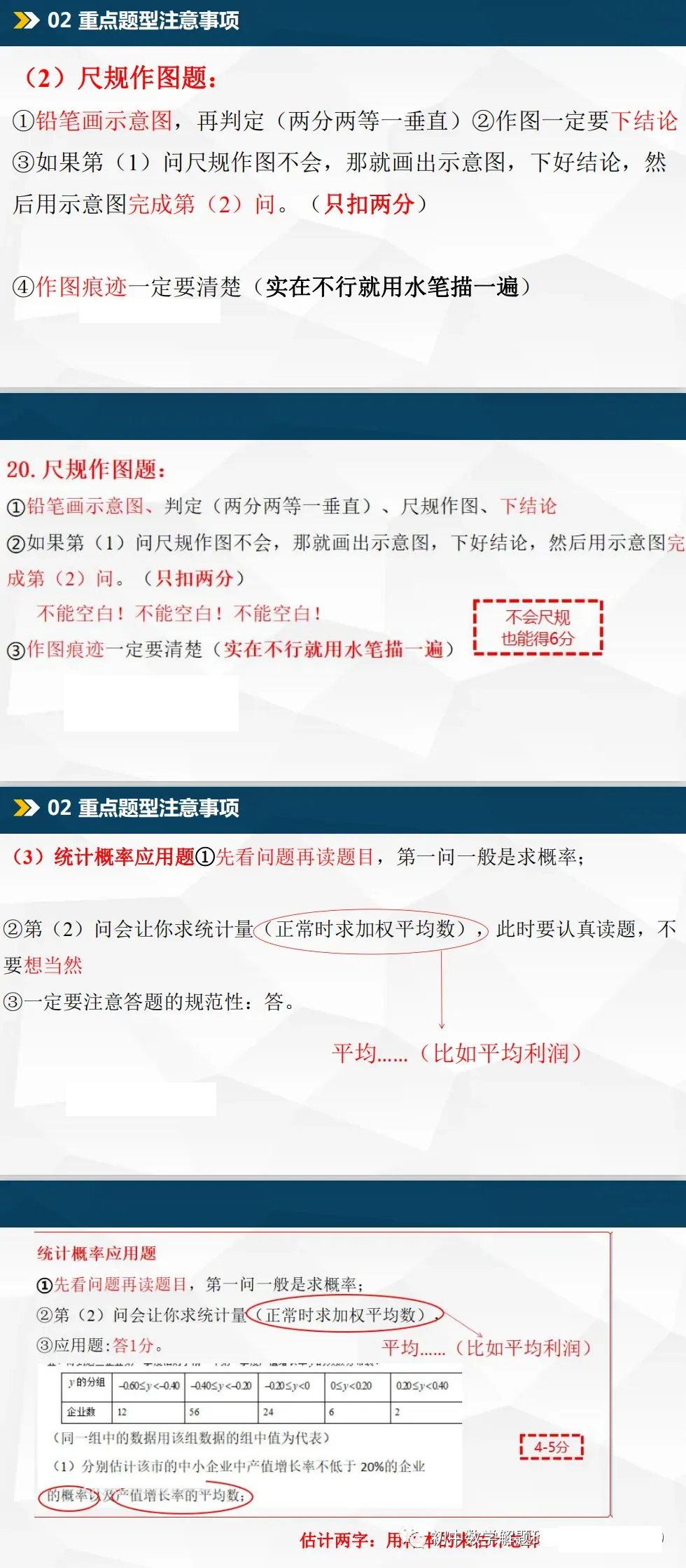 中考数学应试技巧 第6张