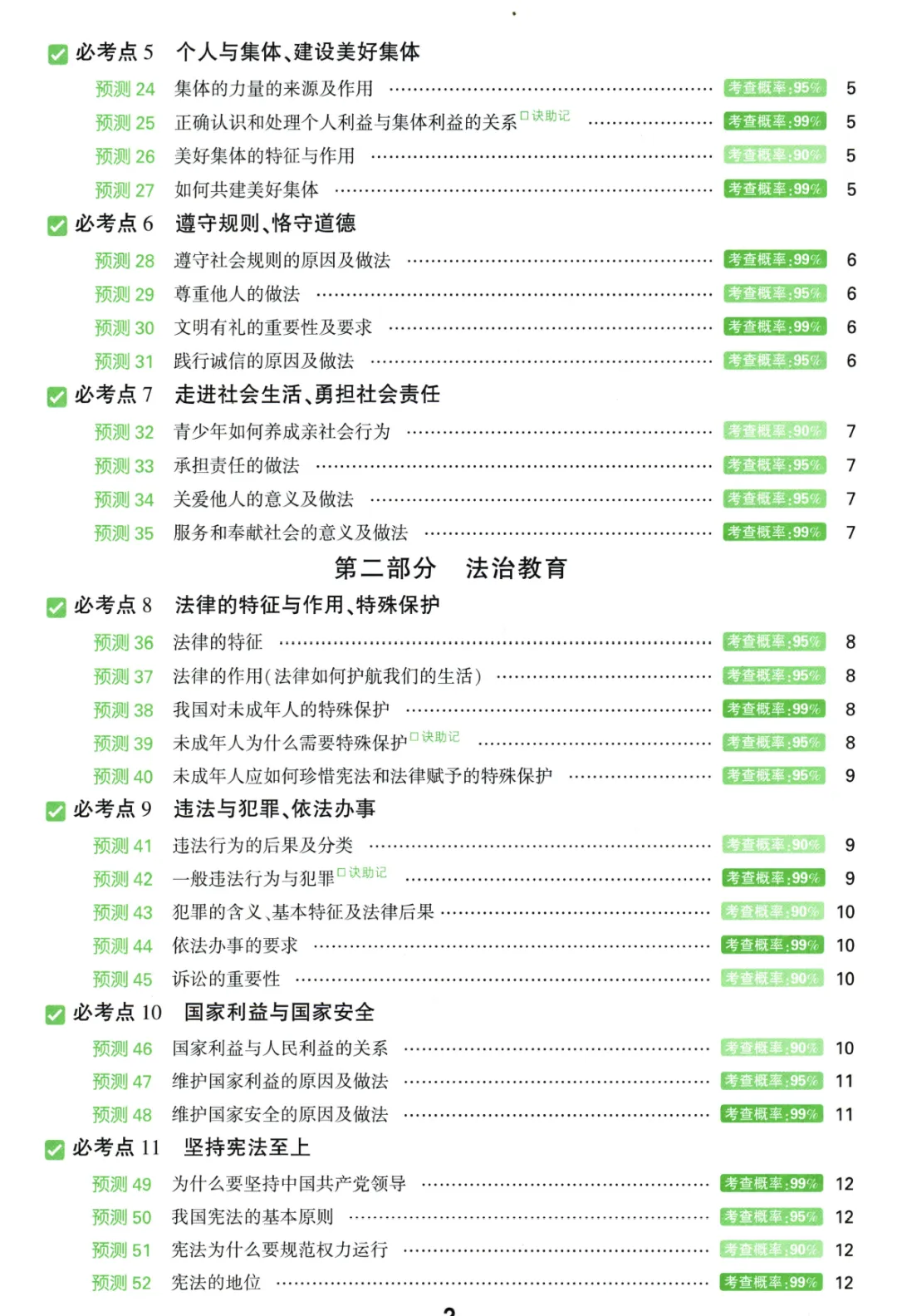 2026《√中考•考点预测》7科 第17张