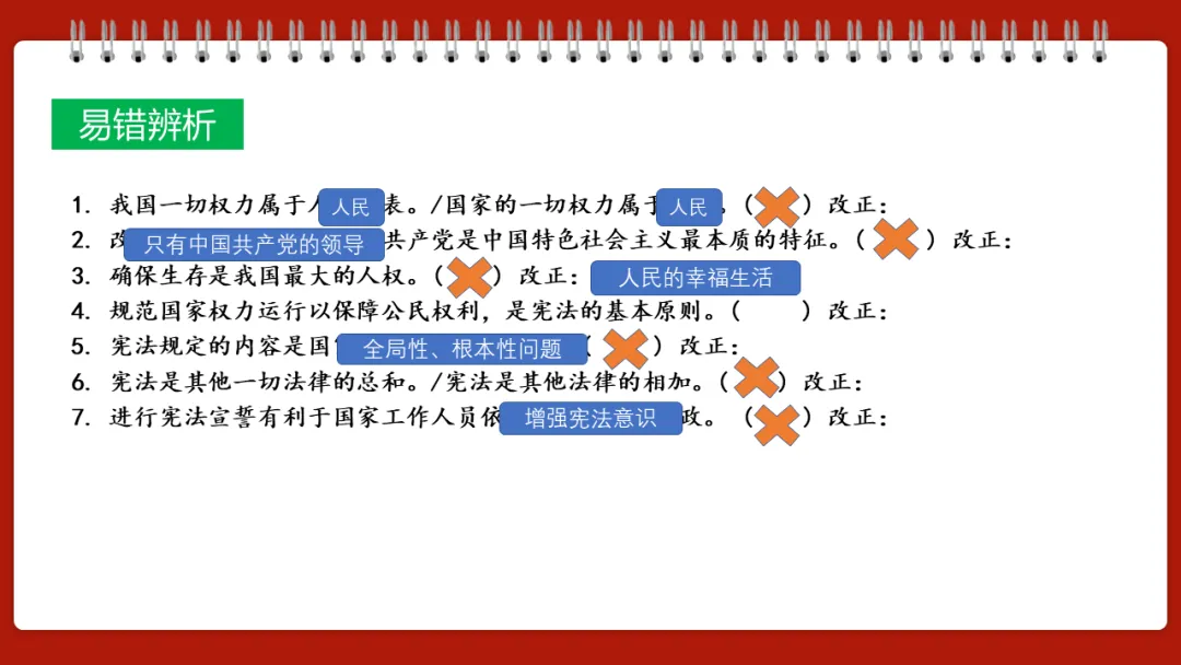 中考一轮||道法 八下 第一单元《坚持宪法至上》 第25张