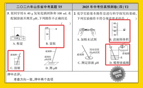 2026中考押题卷已定,五一前就备好!�� 第10张