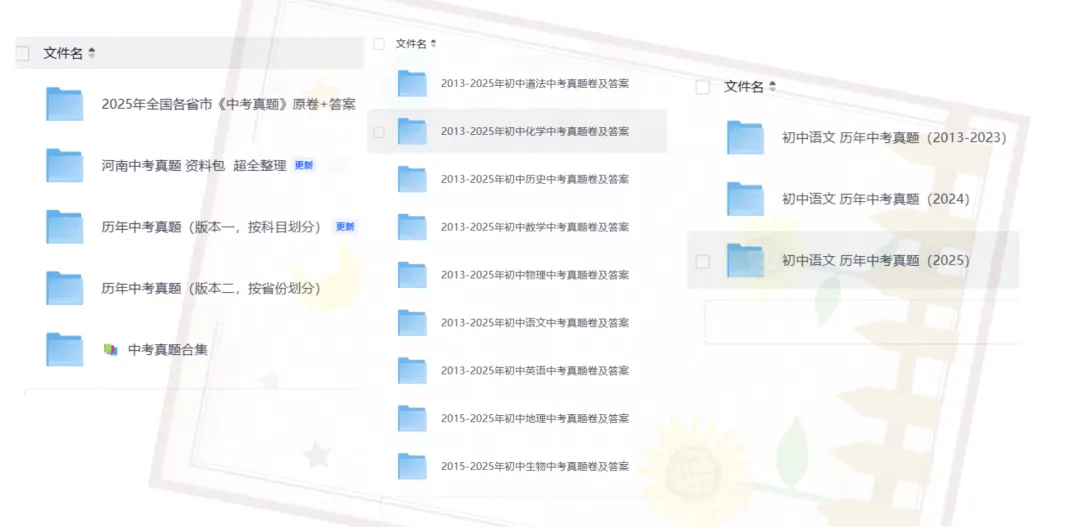 2013-2025年河北省各地市中考真题资料合集全科目(语文/数学/英语/物化生/史政地/道法)历年试卷+答案解析 (附历年pdf下载) 第1张