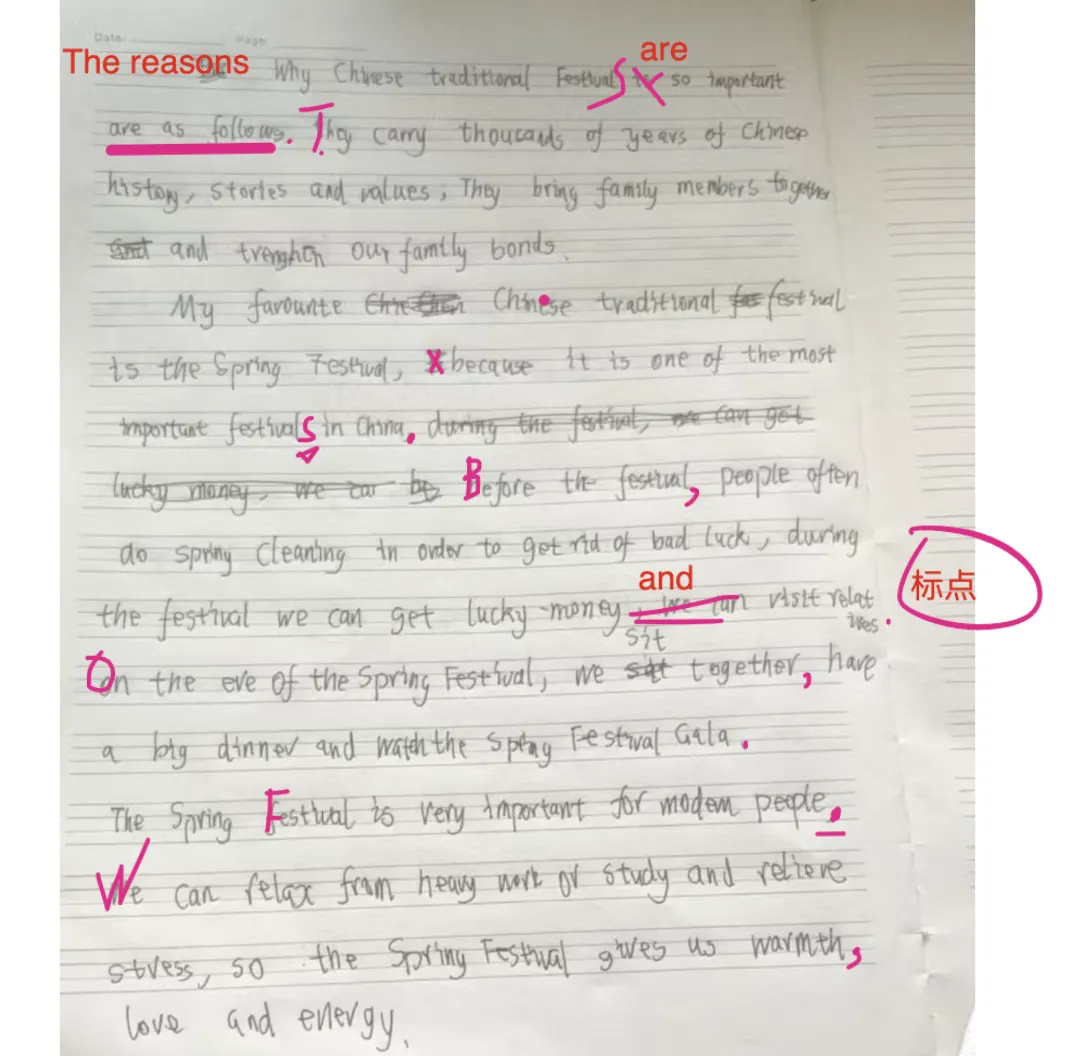 中考英语高频作文|最喜欢的传统节日 思路拆解 + 优化范文 第2张