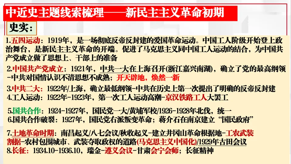 2026中考历史考前目录+重要史实+阶段术语一遍过【长期会员资料】——中国近代史部分 第9张