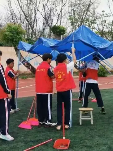 瀛江学校考点中考体育圆满收官!三甲学子用汗水书写青春 第6张