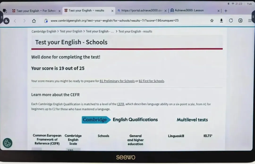 KET卓越≈中考水平??? 第4张