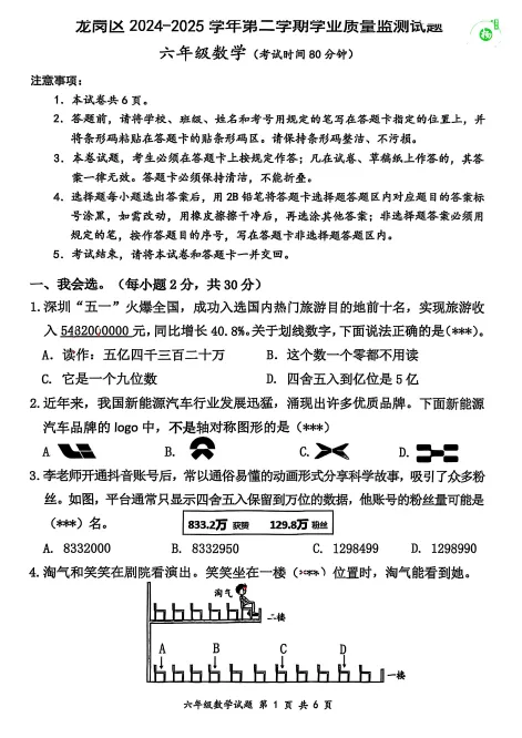 别再瞎刷题了!深圳小升初做往年真题,比盲目刷 50 套模拟卷都管用! 第2张