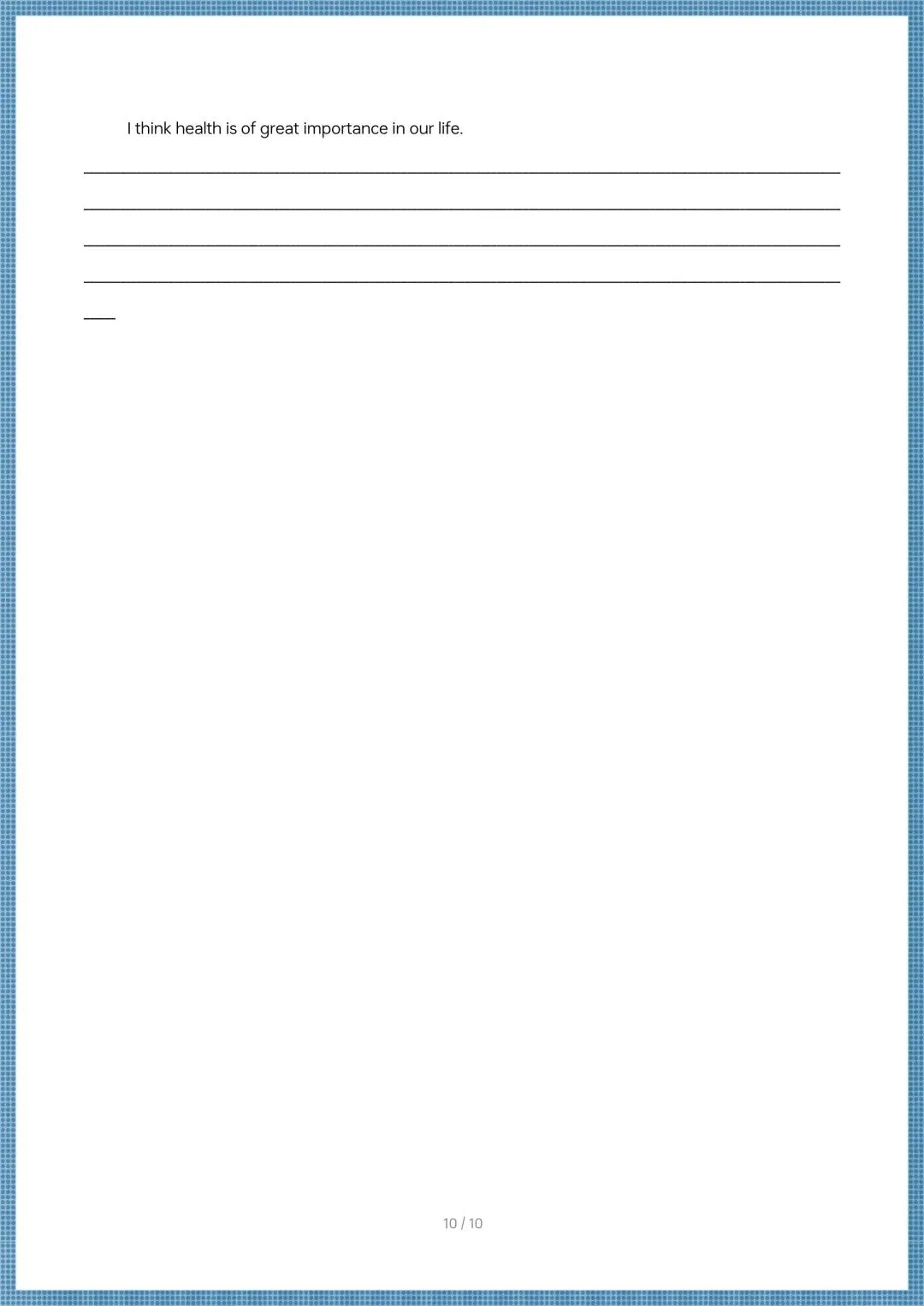 2026春(人教版)七年级下册英语期中考试模拟卷(含答案共10套),电子版可打印! 第10张