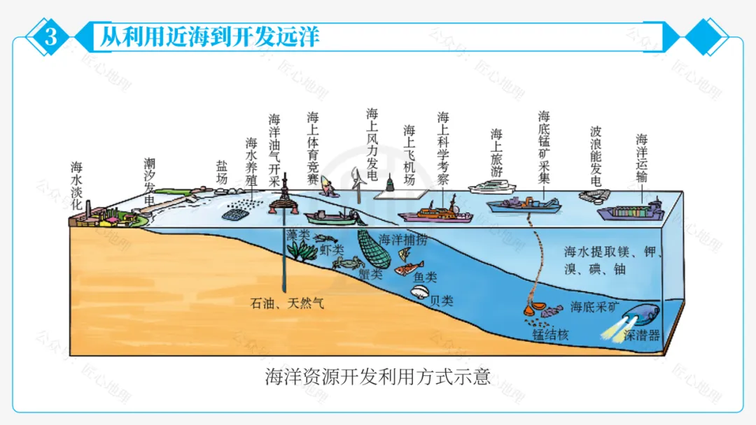 新教材 | 中考一轮复习·中国的海洋资源(课件+导学单+练习题) 第44张