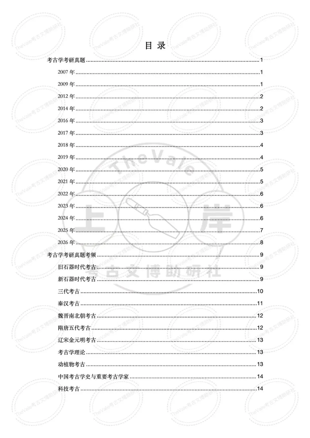 【真题】山西大学2007-2026年考古学考研真题 第6张