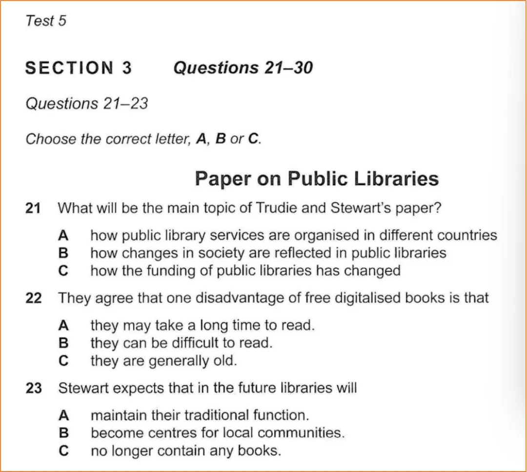 剑桥雅思真题12 Test2 Section5 精听练习 公共图书馆 第1张