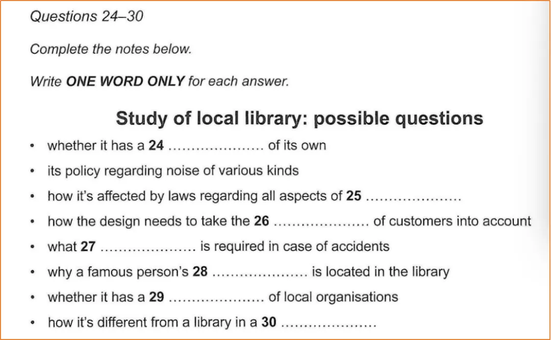 剑桥雅思真题12 Test2 Section5 精听练习 公共图书馆 第2张