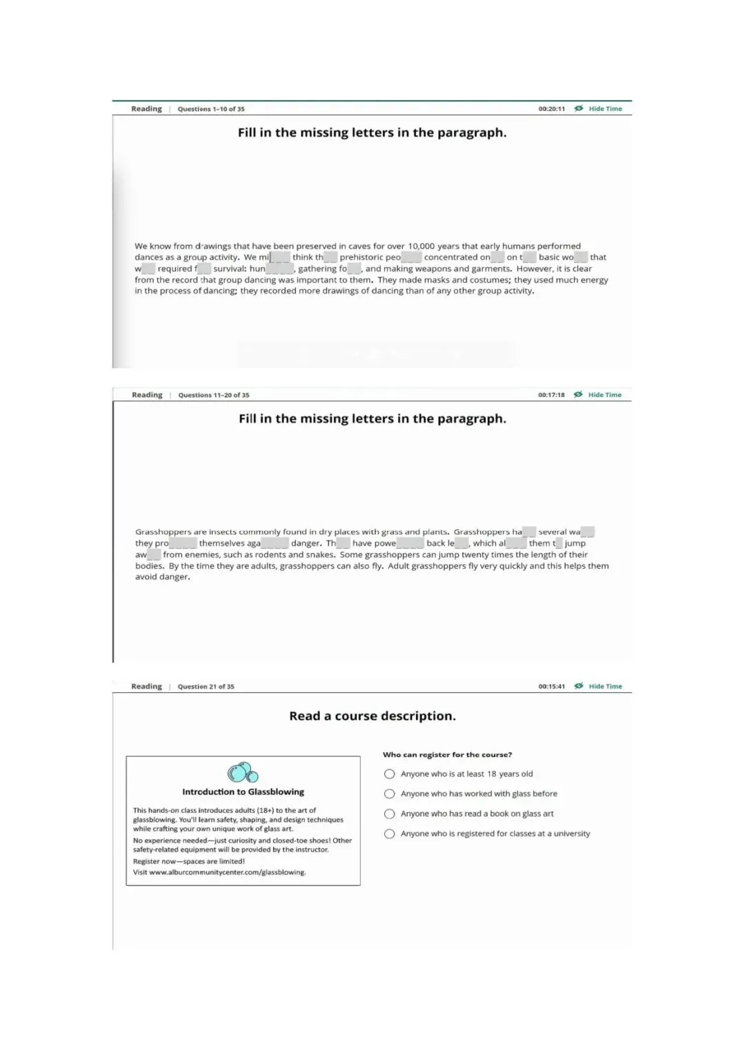 新托福第045套20260413真题(图片版) 第1张