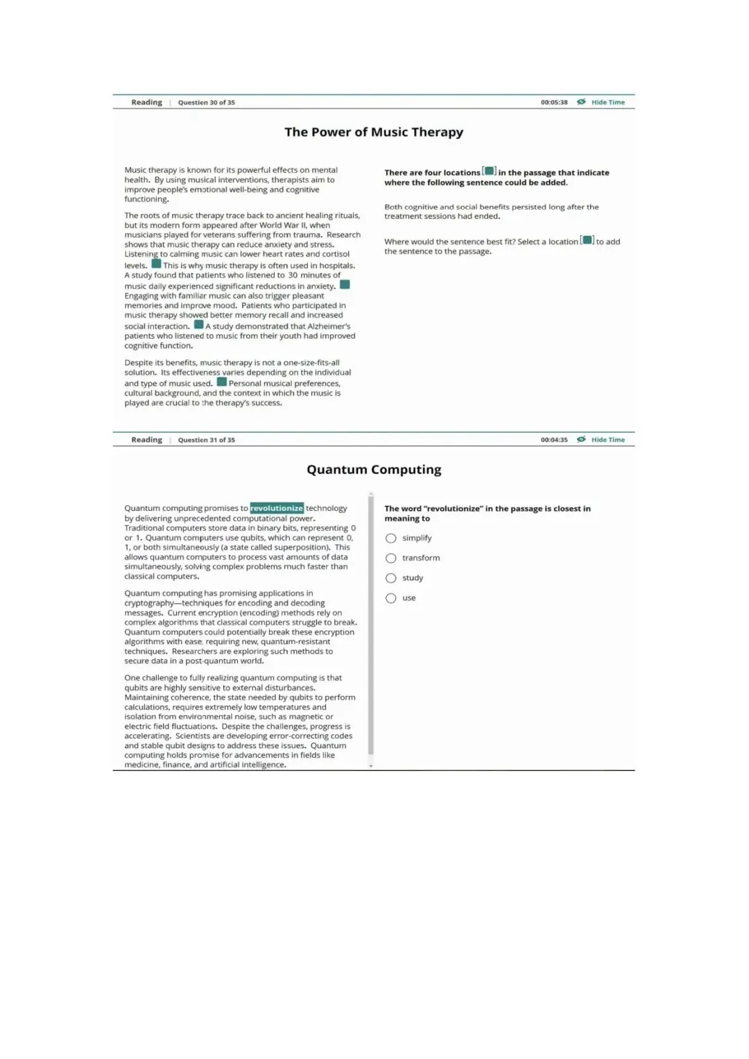 新托福第045套20260413真题(图片版) 第6张
