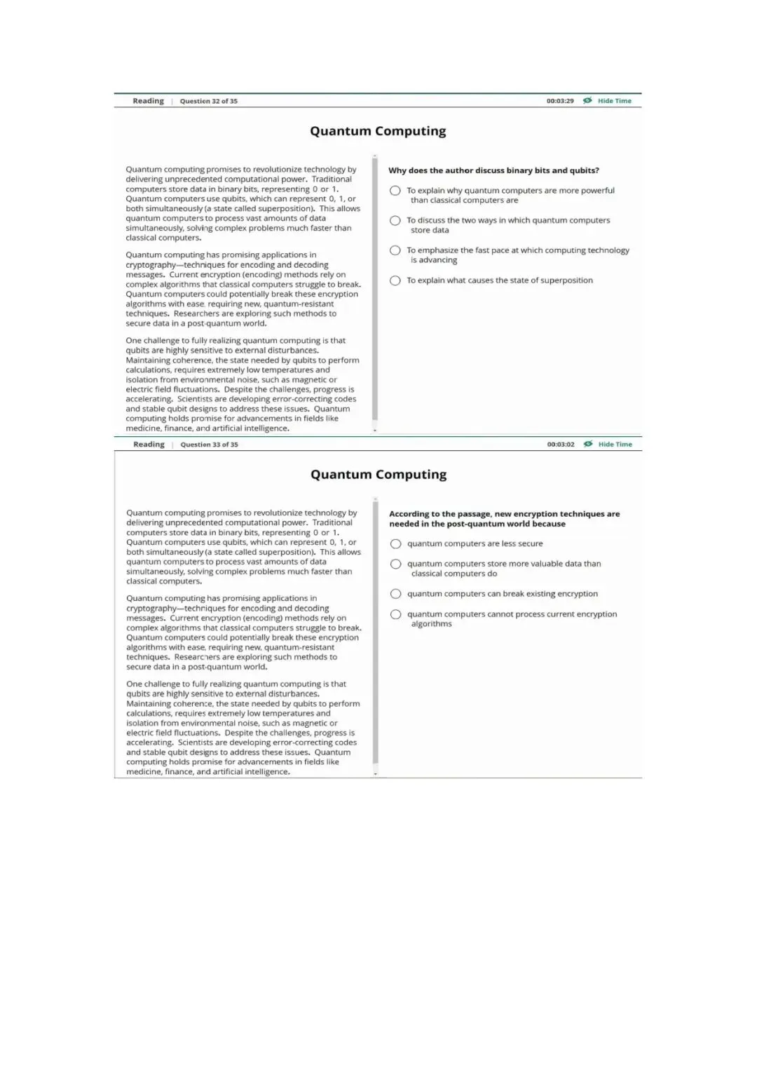 新托福第045套20260413真题(图片版) 第7张