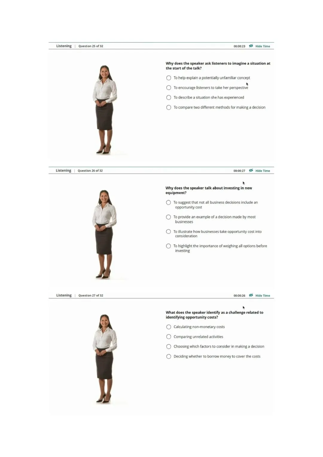 新托福第045套20260413真题(图片版) 第23张