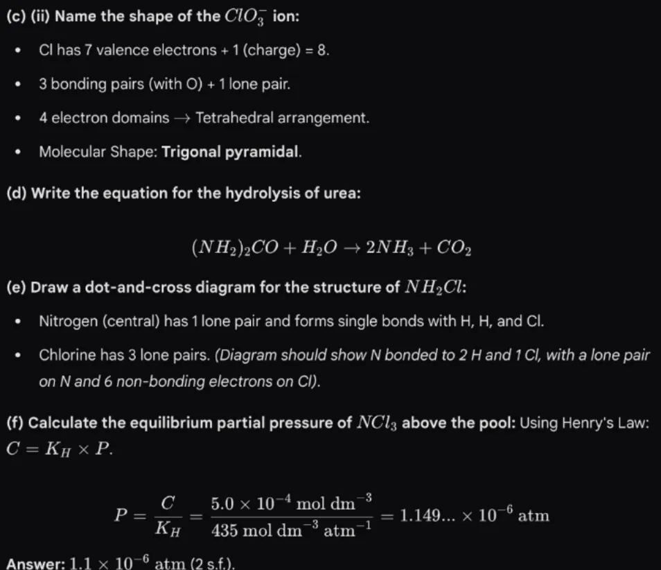 2026年UKChO真题解析&分数线!翰林新赛季UKChO课程 第6张
