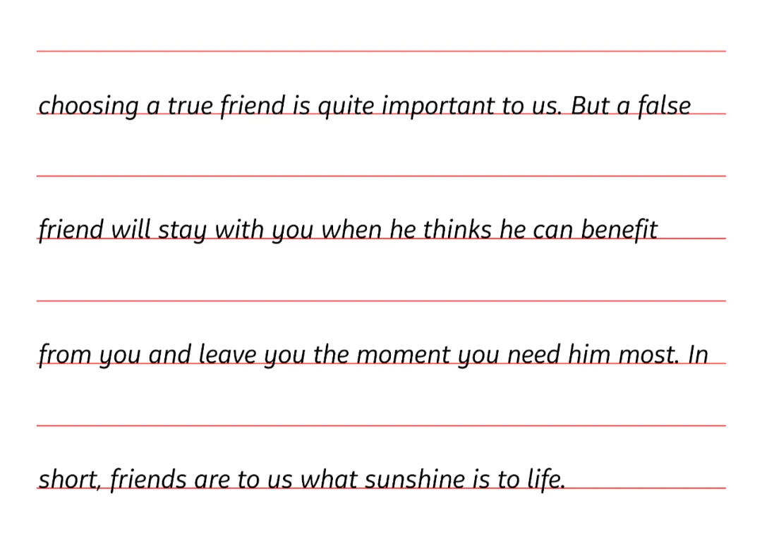 衡水体英文谚语金句+作文练字帖,中考书写练习必备 第5张