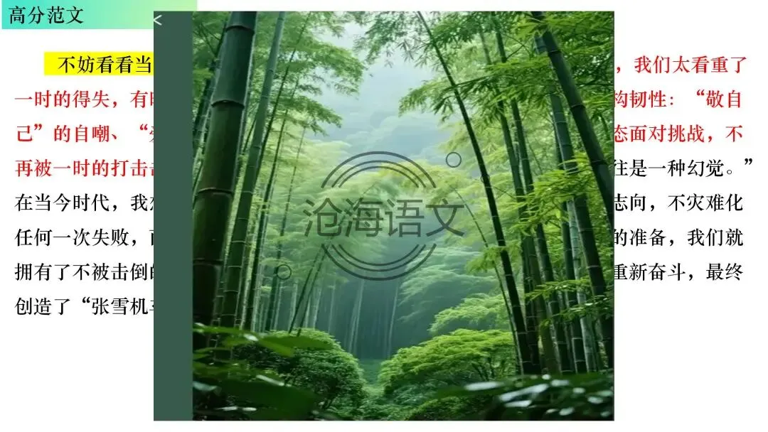 【模考讲评】2026届高三广州二模语文试题讲评 第122张